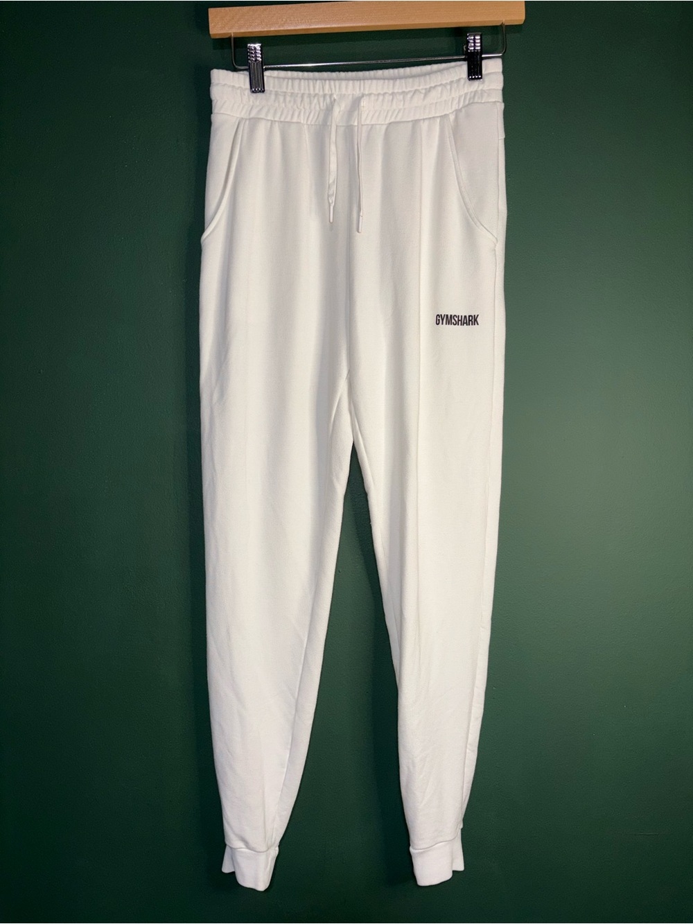 Gymshark Women's Drawcord  Pippa Training Joggers White Size S Read Description